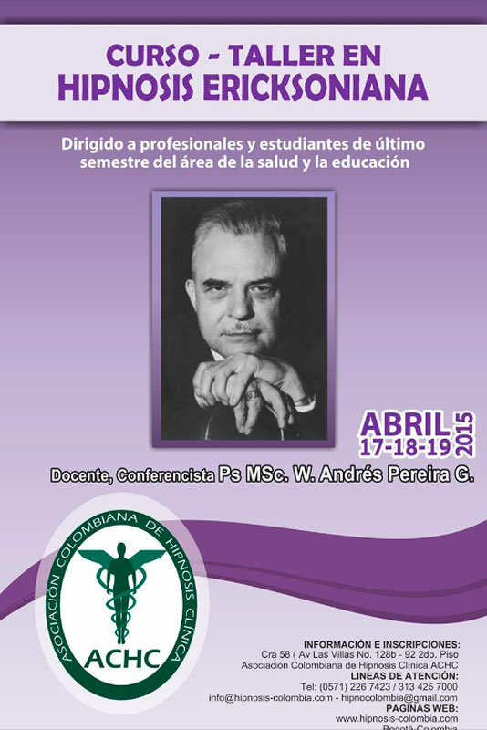 01 TABLOIDE 17 DE ABRIL 2015 CURSO TALLER EN HIPNOSIS ERICKSONIANA