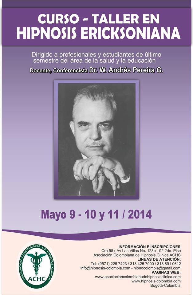 06 TABLOIDE 9 MAYO 2014 CURSO TALLER EN HIPNOSIS ERICKSONIANA