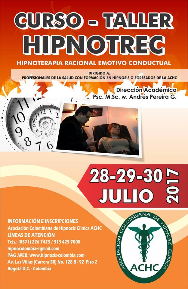 3 TABLOIDE 28 JULIO 2017 CURSO TALLER HIPNOTREC HIPNOTERAPIA RACIONAL EMOTIVO CONDUCTUAL
