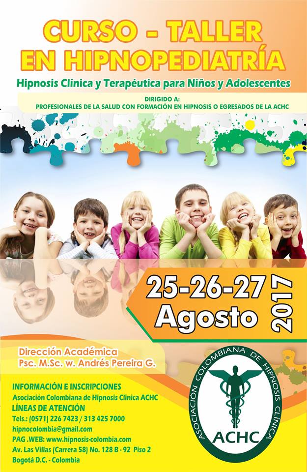 5 TABLOIDE 25 AGOSTO 2017 CURSO TALLER EN HIPNOPEDIATRIA