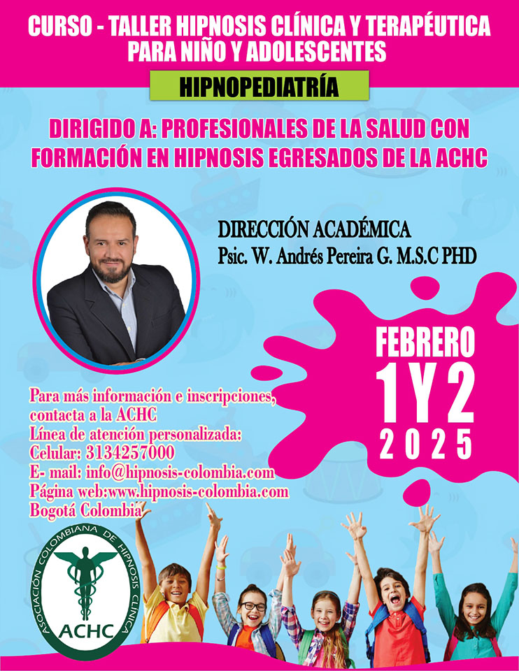 CURSO HIPNOPEDIATRIA FEBRERO 2025