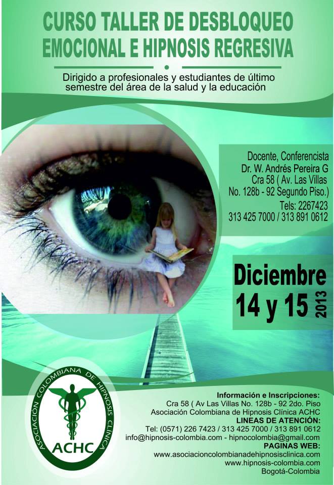 TABLOIDE 14 DICIEMBRE 2013 CURSO TALLER DESBLOQUEO EMOCIONAL E HIPNOSIS REGRESIVA