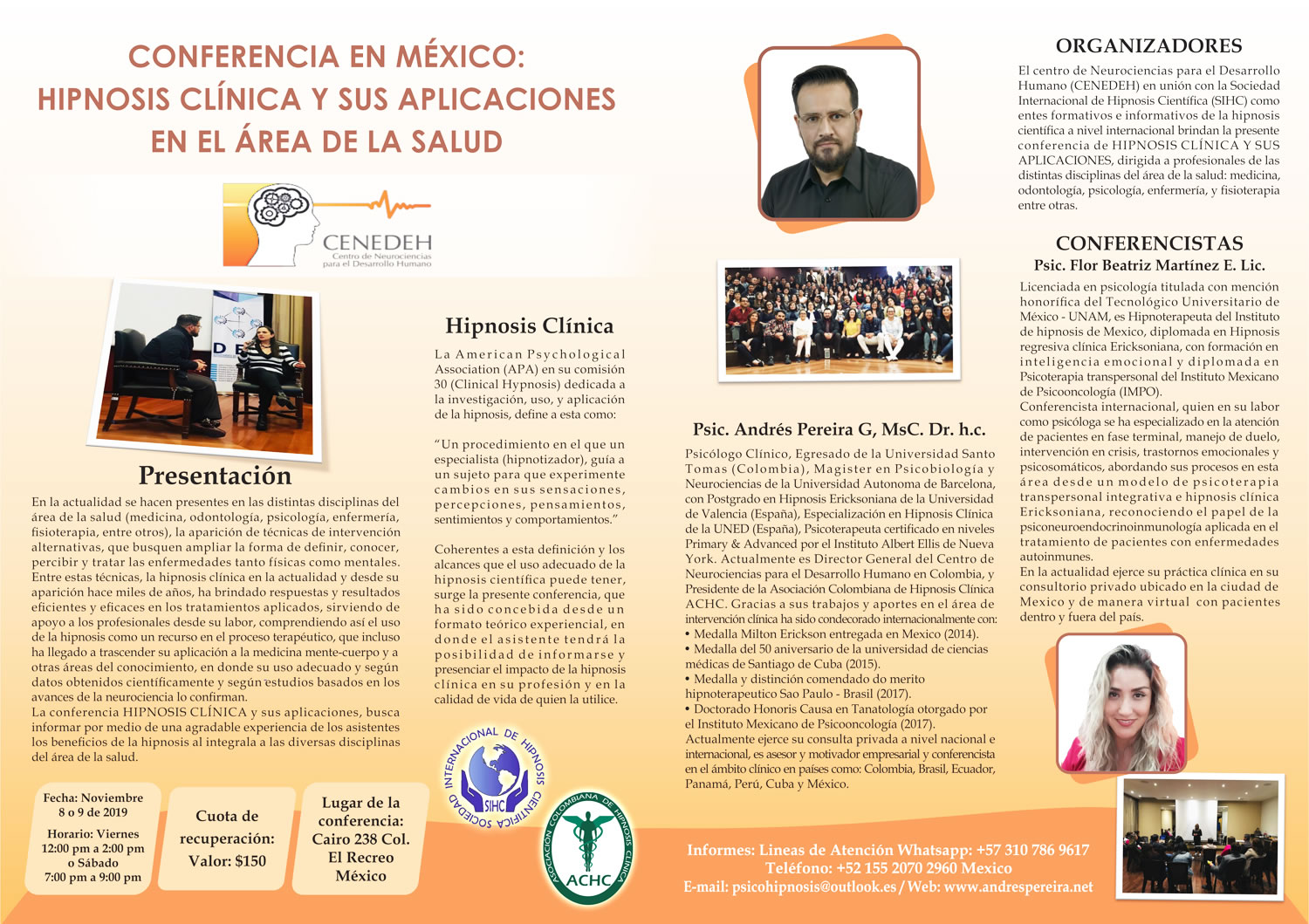 Tabloide Hipnosis clinica Mexico Noviembre completo3